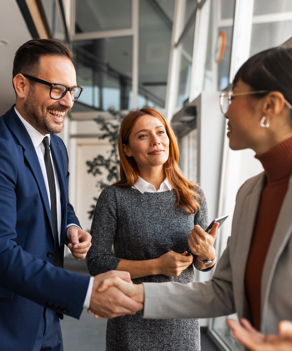 Hospitality professionals connecting